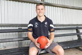 South Warrnambool's Archie Stevens starred for South Warrnambool after returning from VFL duties with Carlton. Picture by Eddie Guerrero 