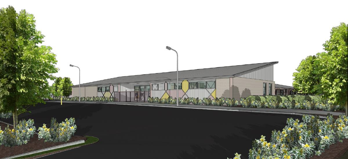 An artist's impression of the new child-care centre proposed for Warrnambool. Picture supplied