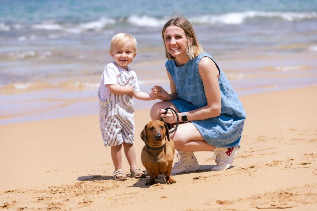 Angie Paspaliaris, pictured withwith her dog Ollie and son Jack Pye, says she won't seek a second term on council. Picture file