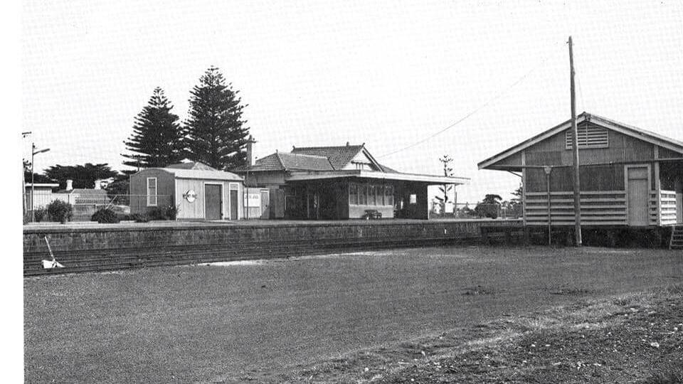 The Port Fairy Railway Station in 1977. Picture supplied 