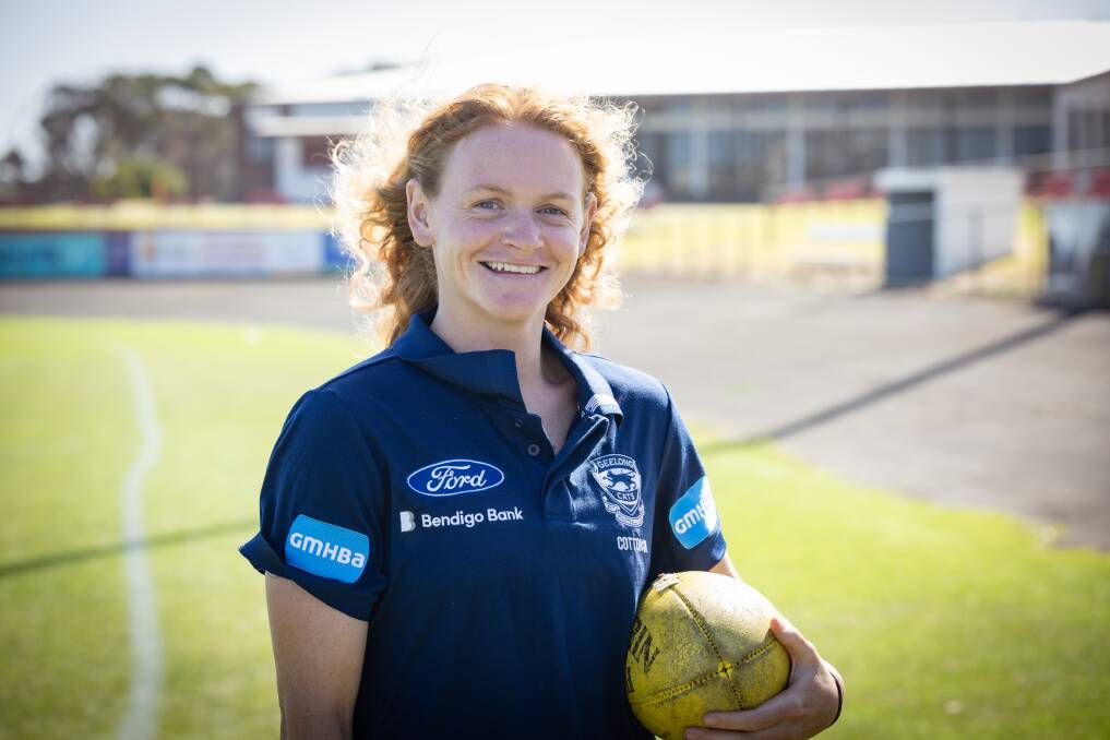 Jane McMeel is looking forward to her second campaign with Geelong's VFLW side. Picture by Sean McKenna