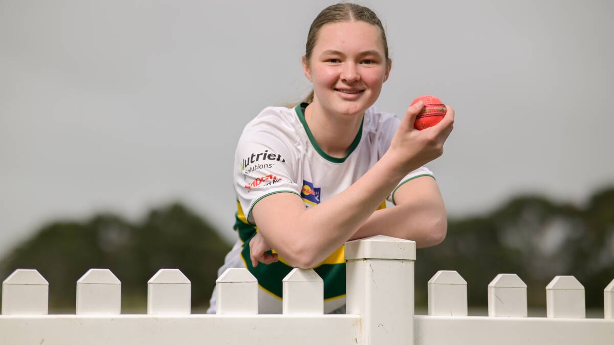 Grace Schrama is aiming for premier cricket glory with Geelong at the weekend. Picture by Chris Doheny