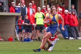 Jett Bermingham was a standout in North Warrnambool Eagles' round 10 win against South Warrnbambool. Picture by Eddie Guerrero