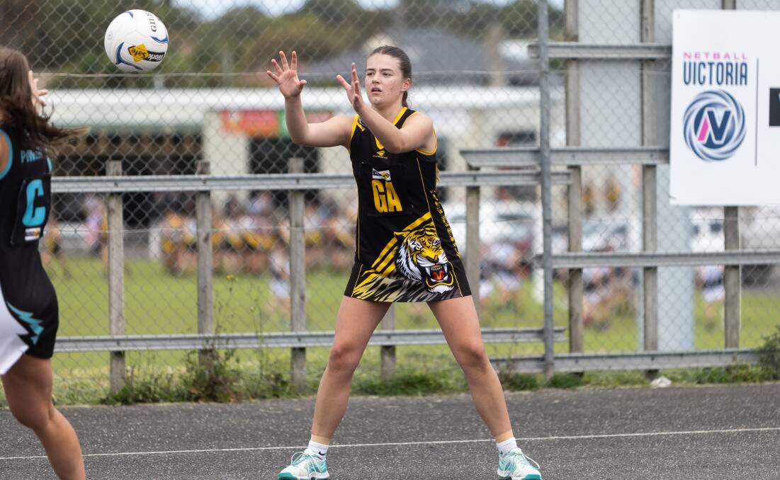 Merrivale teen Paiyton Noonan is talented at both netball and basketball. Picture by Anthony Brady