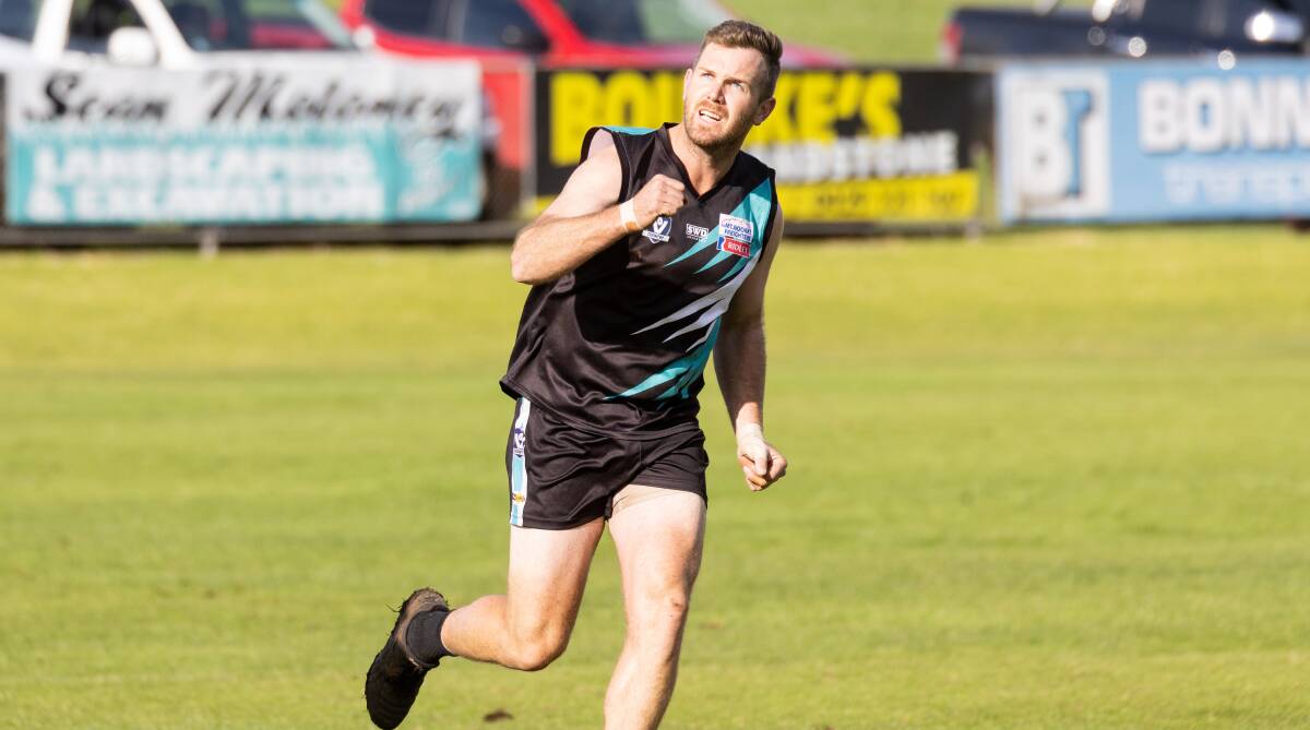 Kolora-Noorat spearhead Lucas Boyd has joined Thomson in the Geelong and District league. Picture by Anthony Brady