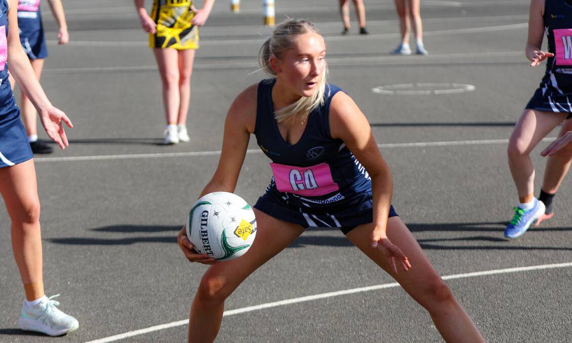 Isabella Baker is enjoying her second year playing with Warrnambool. Picture by Eddie Guerrero
