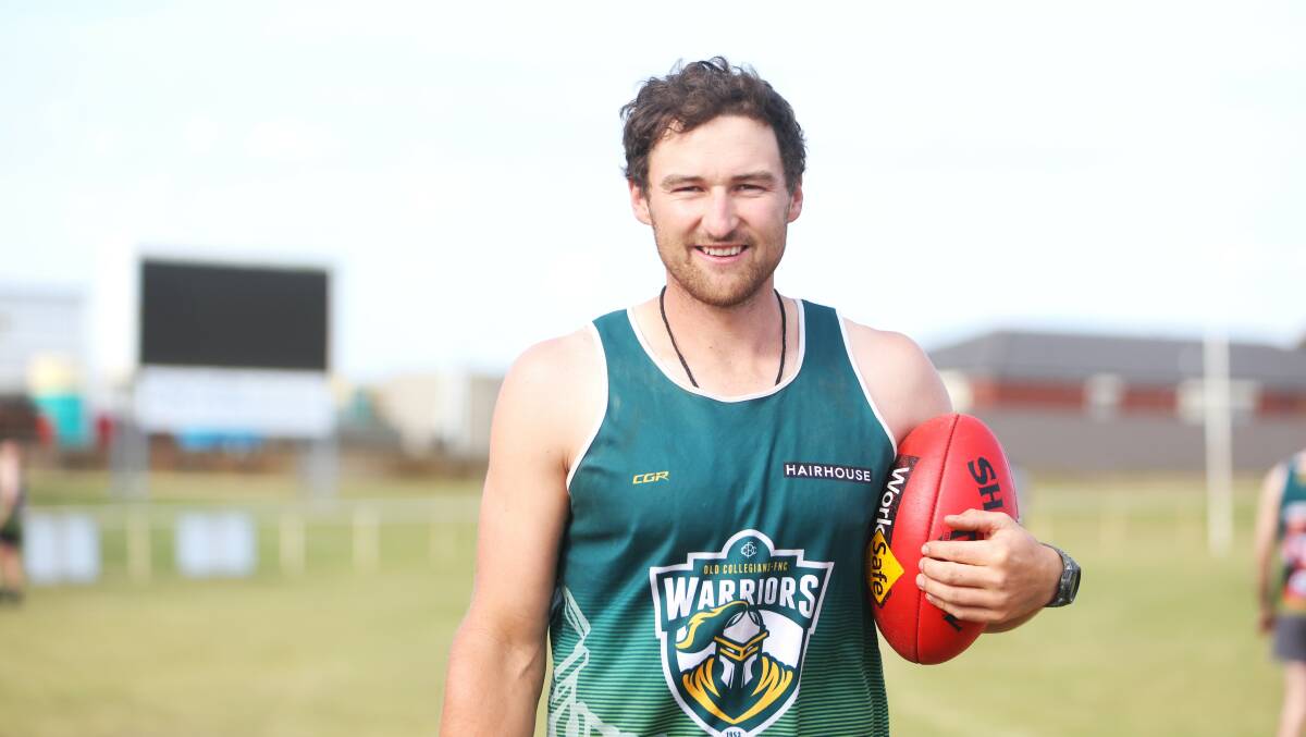 Joe McKinnon has signed at the Warriors as a playing co-coach for 2024. Picture by Anthony Brady