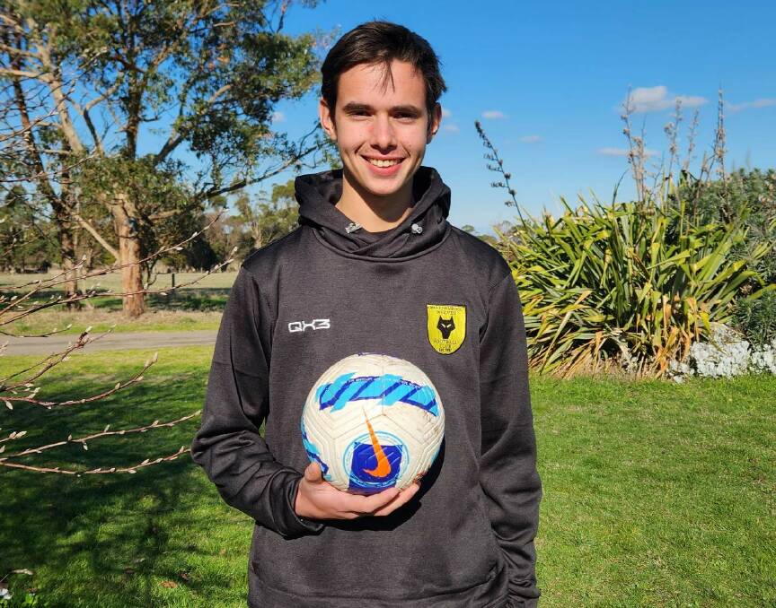 Warrnambool Wolves talent Gabe Lim has been selected in the School Sport Victoria under 16 soccer team. Picture supplied