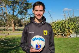 Warrnambool Wolves talent Gabe Lim has been selected in the School Sport Victoria under 16 soccer team. Picture supplied