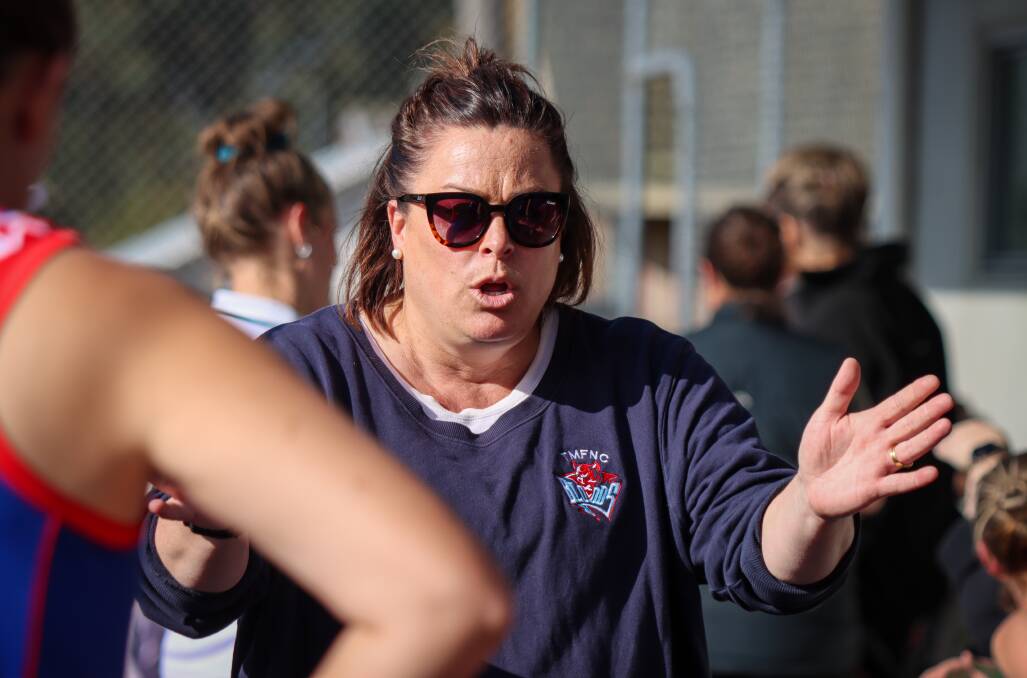 Terang Mortlake coach Kym Grundy knows her side has some important games coming up. Picture by Justine McCullagh-Beasy