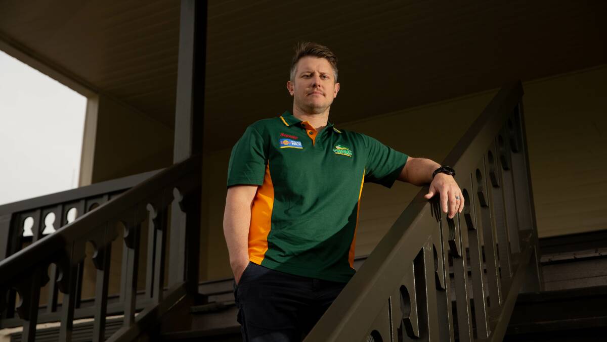 Allansford-Panmure coach Kyall Timms is excited for the season ahead. Picture by Chris doheny