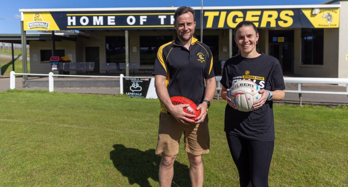 Josh and Elisha Sobey are hoping to guide their respective Merrivale teams to premierships on Saturday. Picture by Eddie Guerrero