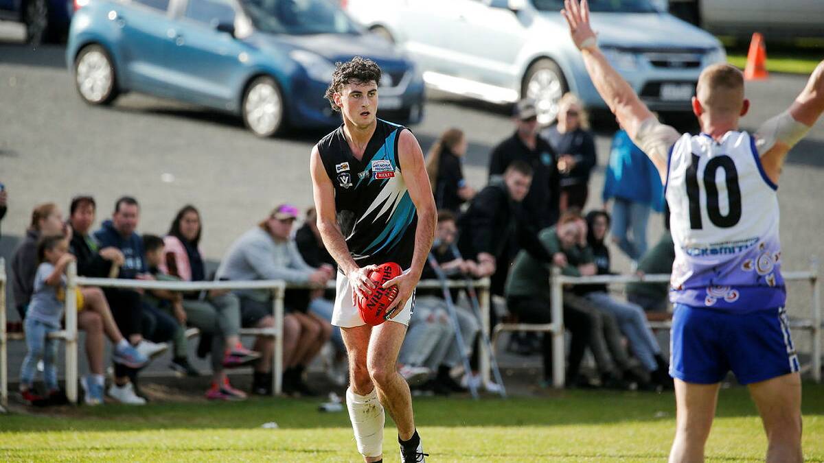 Sam Kenna, pictured in 2022, will play his first game of the season for Kolora-Noorat on Saturday. Picture by Anthony Brady