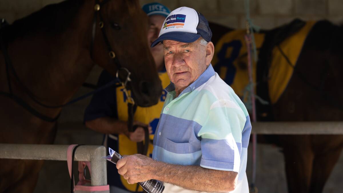 Merv McKenzie, pictured in 2023, could decide to race A Good Yarn in Warrnambool next. Picture by Eddie Guerrero