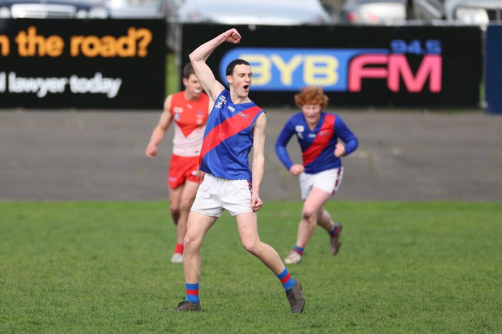 Last year's Hampden league leading goal-kicker Will Kain will play his first game of the season for Terang Mortlake on Saturday. Picture by Eddie Guerrero
