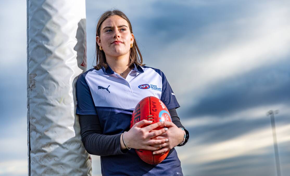 Olivia Wolter will return for South Warrnambool's under 18 semi-final after debuting for Vic Country the previous week. Picture by Eddie Guerrero