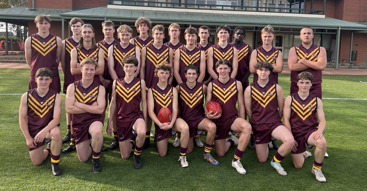 Mercy Regional College's school football side is through to the grand final of the Ballarat Associated Schools division two competition. Picture supplied