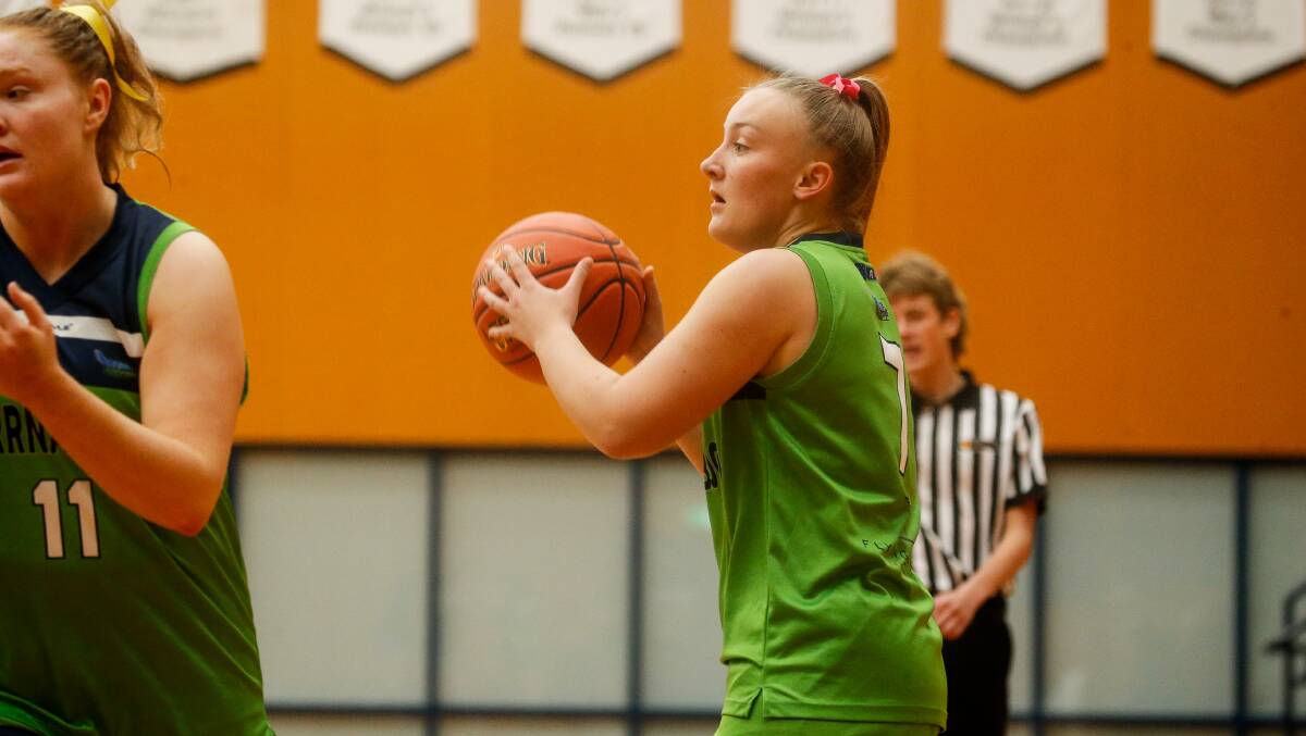 Molly McLaren scored 13 points against Portland. Picture by Anthony Brady