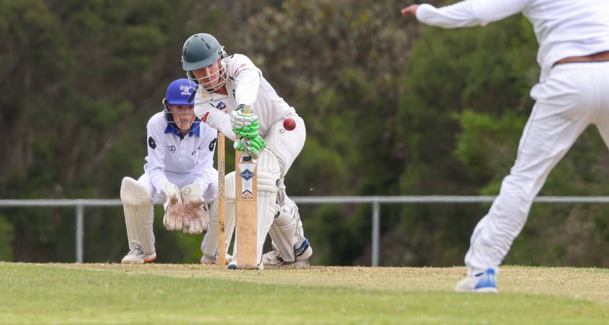Paddy Mahony scored a vital 47 runs for Allansford-Panmure. Picture by Eddie Guerrero