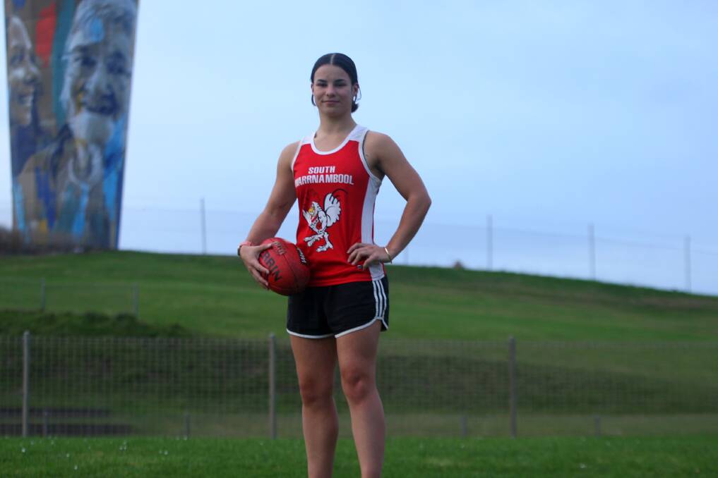 Matilda Ryan will play her 50th game for South Warrnambool on Sunday. Picture by Meg Saultry