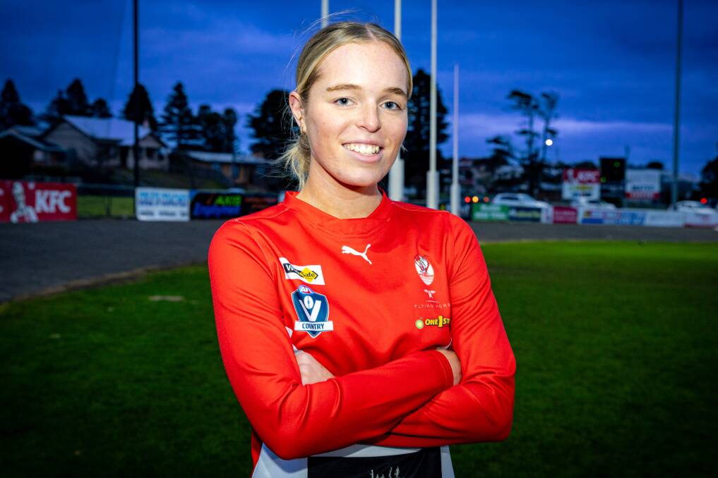 South Warrnambool under 18 girls' co-captain Frankie Bant is looking forward to playing in another decider. Picture by Eddie Guerrero