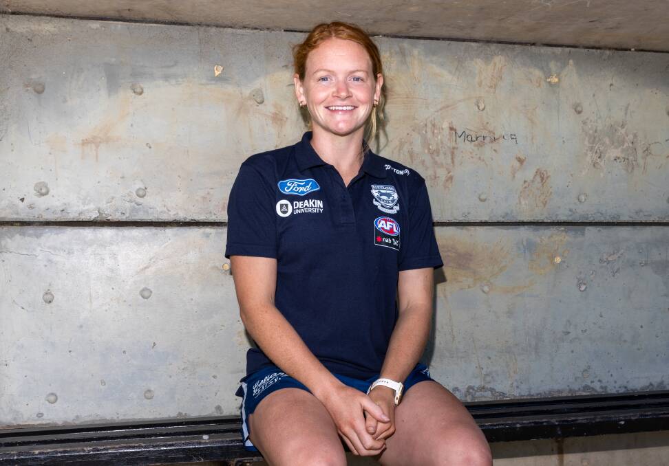 Jane McMeel played seven games For Geelong's VFLW side this season. Picture by Eddie Guerrero