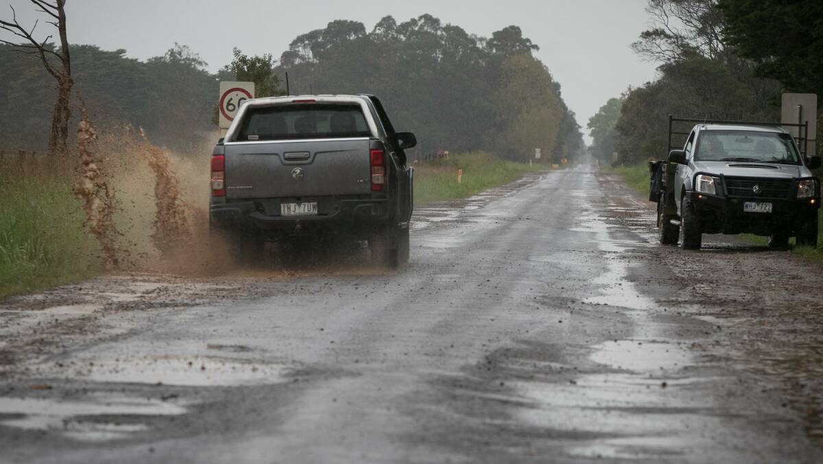 A Grattan Institute study argues country roads are a "disgrace" because they are overlooked for government funding in favour of big city councils that don't need the money.