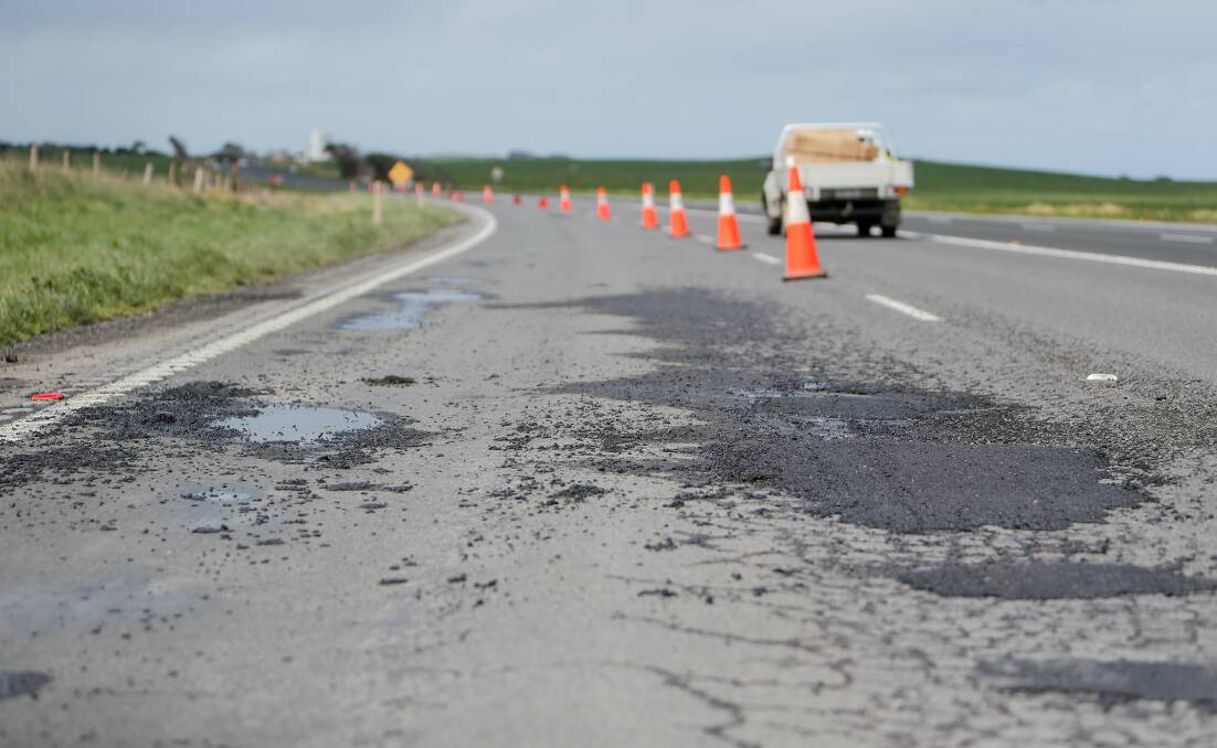 A government claim $11 million has been spent on the Princes Highway in 2022-23 raises fresh questions about the state of the highway and future repair work.