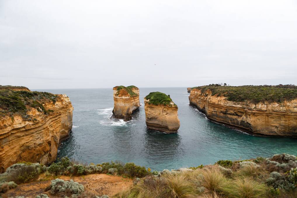 Loch Ard Gorge is one of a number of rock formations visitors can see along the Great Ocean Road. Picture by Anthony Brady