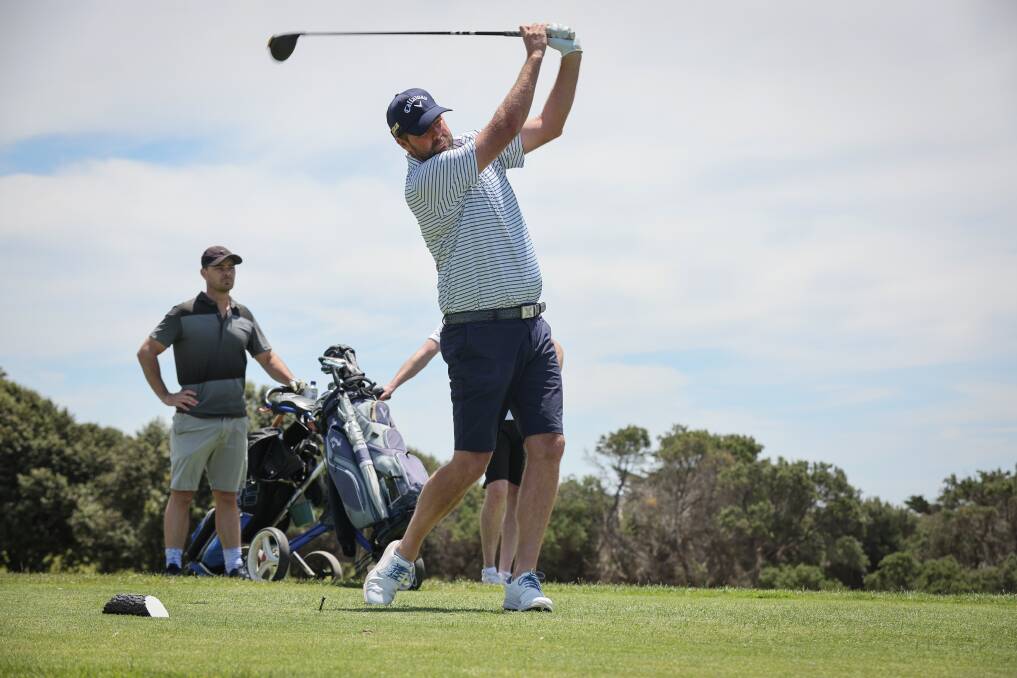 Pro golfer Marc Leishman takes part in Leila Rose Foundation charity golf round. Pictures by Sean McKenna
