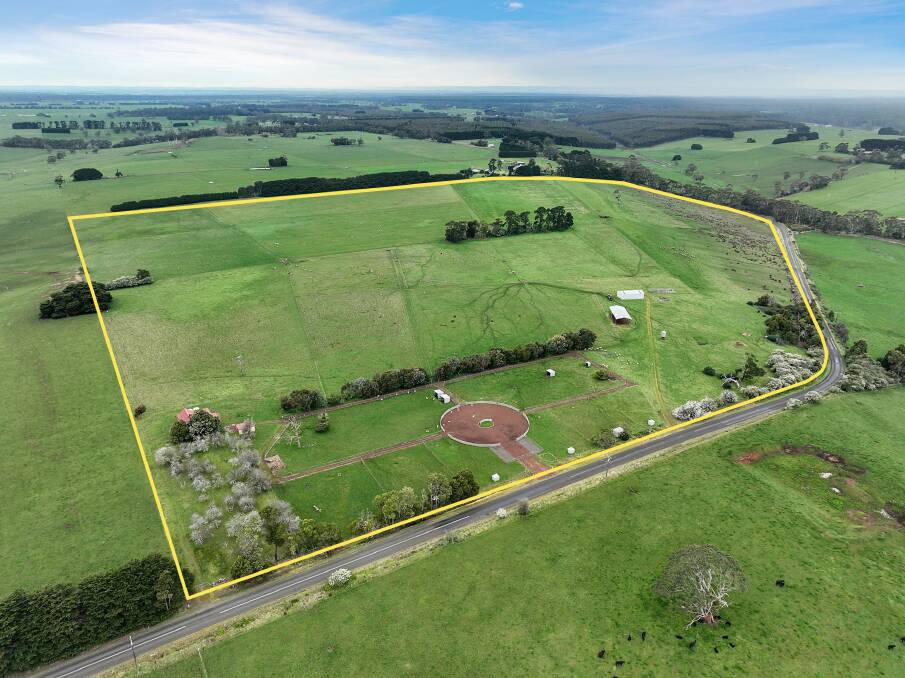 This 48-hectare property at 97 Nehill And Alexanders Road sold at auction on Friday, October 13. Picture by Tammy Brown