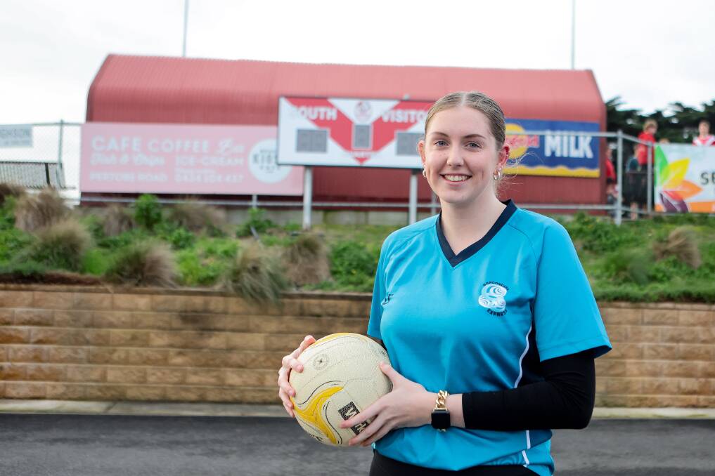 Chelsea Quinn divides her week training and playing with Melbourne-based VNL club Boroondara Express and Hampden league club South Warrnambool. Picture by Anthony Brady