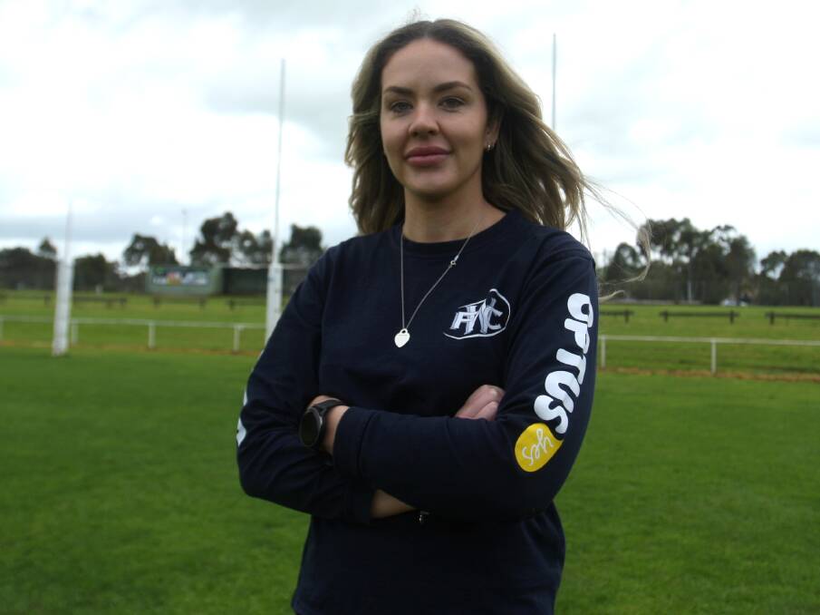 Clare Tilley will return as Warrnambool's senior women's football coach in 2023. Picture by Meg Saultry