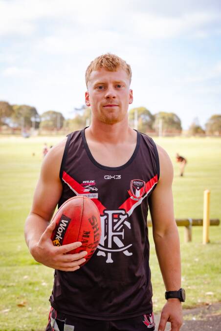 Angus Campbell is aiming to cement a midfield spot with Koroit in 2024. Picture by Sean McKenna