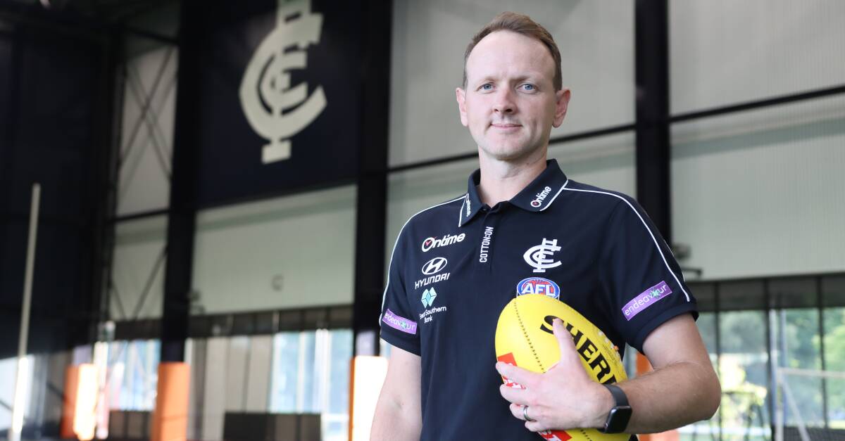 Former south-west footballer Mat Buck has been appointed Carlton's AFL Women's coach. Picture by Julian Wallace/Carlton FC