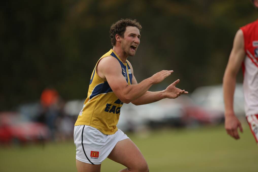 Joe McKinnon spent more than a decade at Hampden league club North Warrnambool Eagles as a junior and senior player. File picture