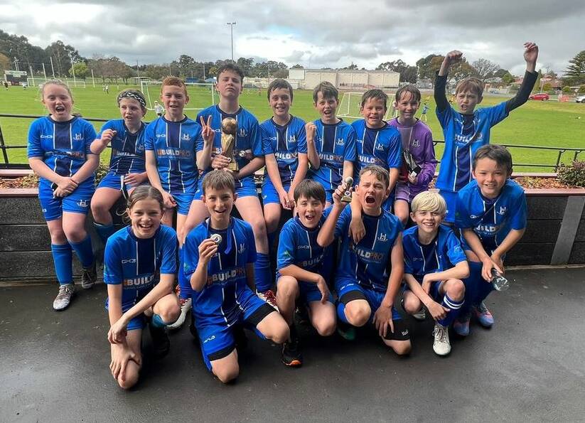 Warrnambool Rangers secured back-to-back under 12 flags. Picture supplied