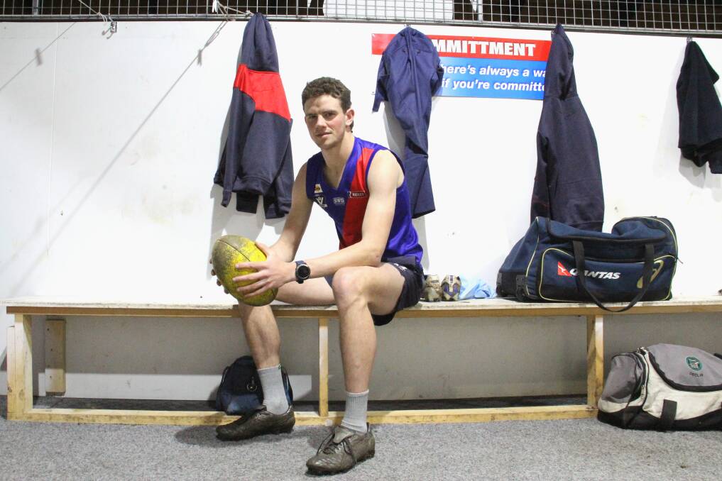 Terang Mortlake footballer Darcy Hobbs believes his team has what it takes to lock up a top-two finish in 2023. Picture by Meg Saultry