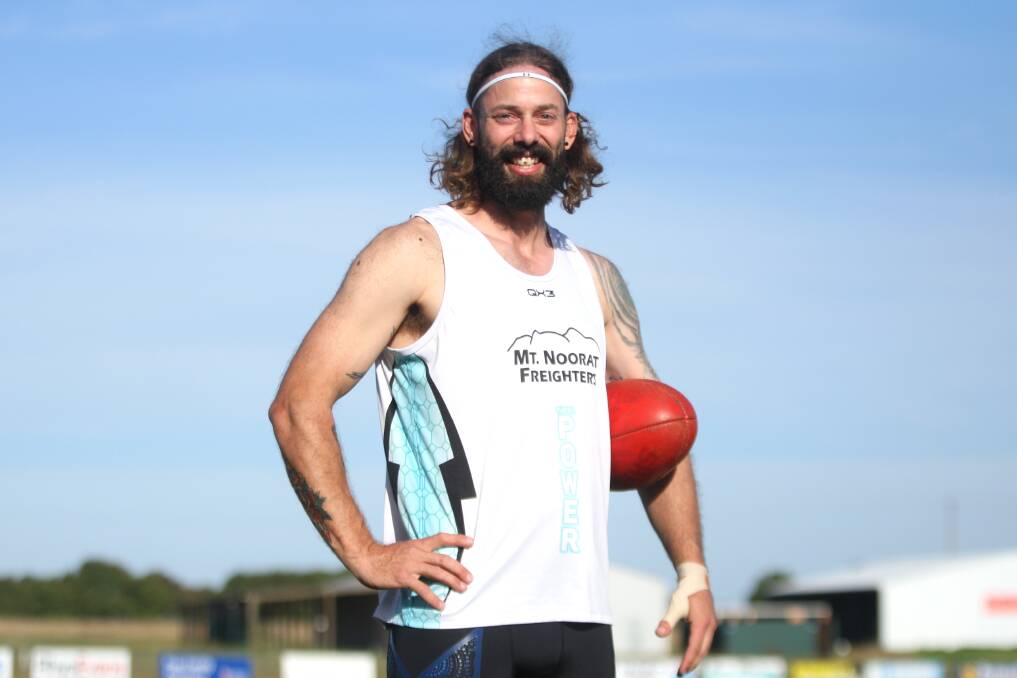 Kolora-Noorat defender Jeremy Larcombe has taken on an assistant coaching role at the Power in 2023. Picture by Meg Saultry