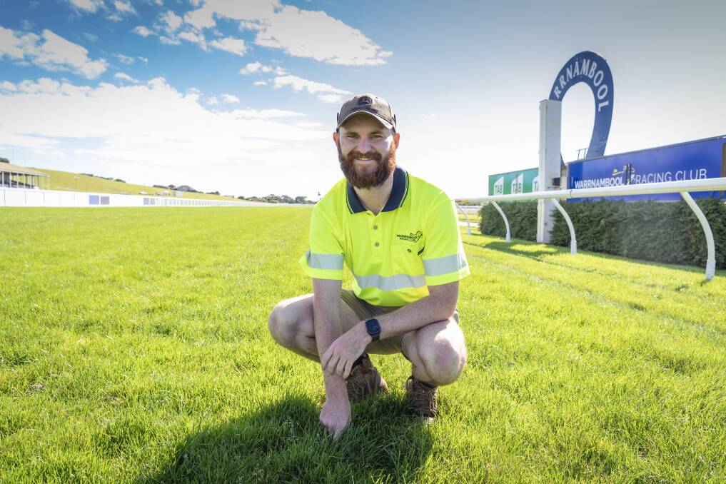 Warrnambool track and facilities manager Dermott O'Connor is ready for his first May Racing Carnival in the role. Picture by Sean McKenna.