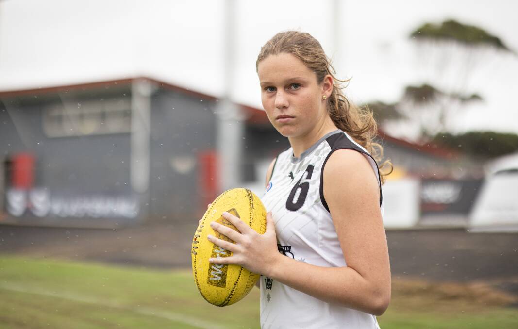 Maggie Johnstone has been named in the Vic Country under 16 team. Picture by Sean McKenna