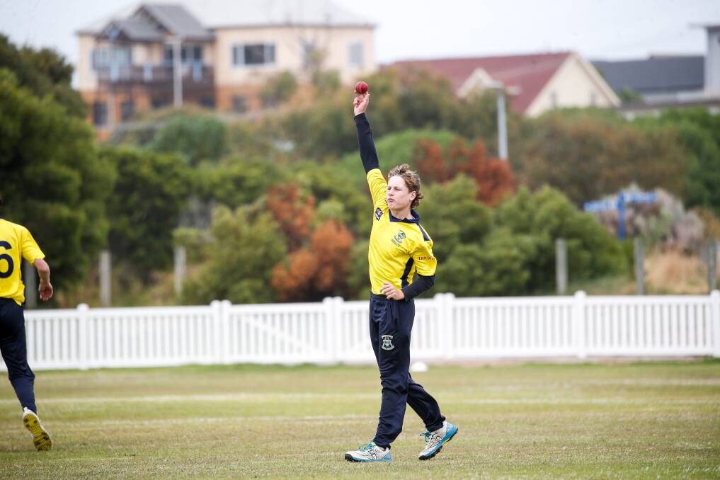 Young spinner Hayden McGovern is a player to watch this season. Picture by Anthony Brady