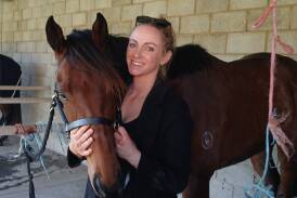 Warrnambool trainer Jo Mugavin had her first winner with Serin at her home track on Tuesday. Picture supplied