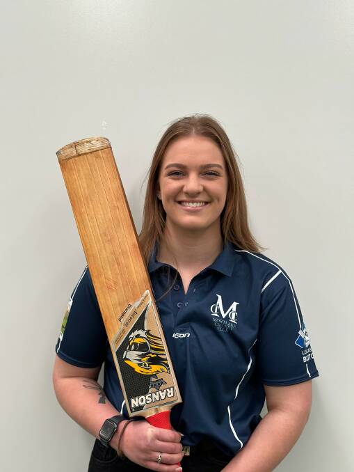 Shae De Francesco has signed at Mortlake as its inaugural women's cricket coach. Picture supplied