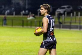 Sam Niklaus, pictured playing at Reid Oval for the Rebels on May 25, 2024, will return to Coates Talent League level this weekend. Picture by Eddie Guerrero