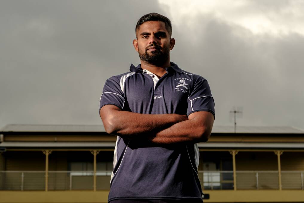 Port Fairy champion Jason Perera has returned to the club after a season away in Adelaide. File picture
