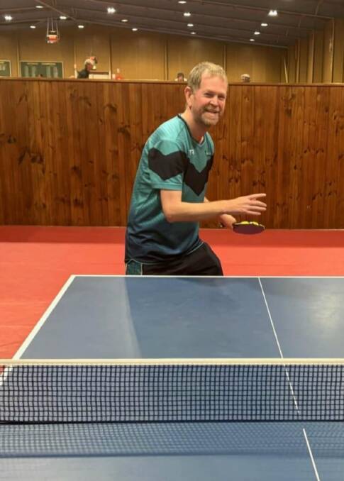Top Warrnambool table tennis player Simon Johnson has won a stack of club championships. Picture supplied