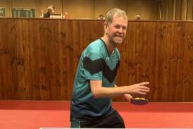 Top Warrnambool table tennis player Simon Johnson has won a stack of club championships. Picture supplied