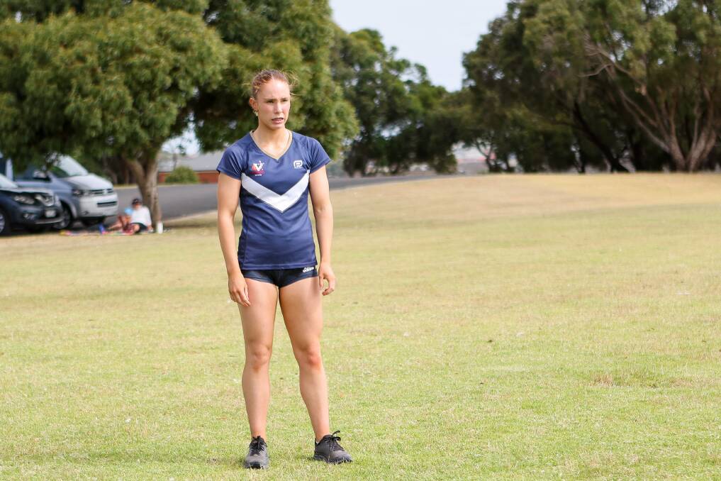 Warrnambool teenager Grace Kelly was hopeful of pushing towards making her Commonwealth Games debut. Picture by Anthony Brady