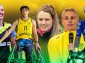 South-west exports Melissa Tapper, Jaylen Brown, Penny Smith, Kathryn Mitchell and Grace Brown will represent Australia at the Olympics and Paralympics. Pictures by Eddie Guerrero/file pictures